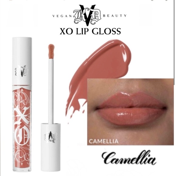 KVD Beauty XO Lip Gloss CAMELLIA 10 - Picture 5 of 9